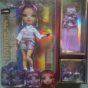 Rainbow high fashion doll Lila Yamamoto, BRAND NEW, never taken out of the box